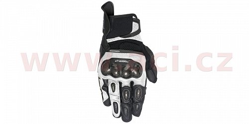 rukavice SP X AIR CARBON, ALPINESTARS - Itálie (černé/bílé)